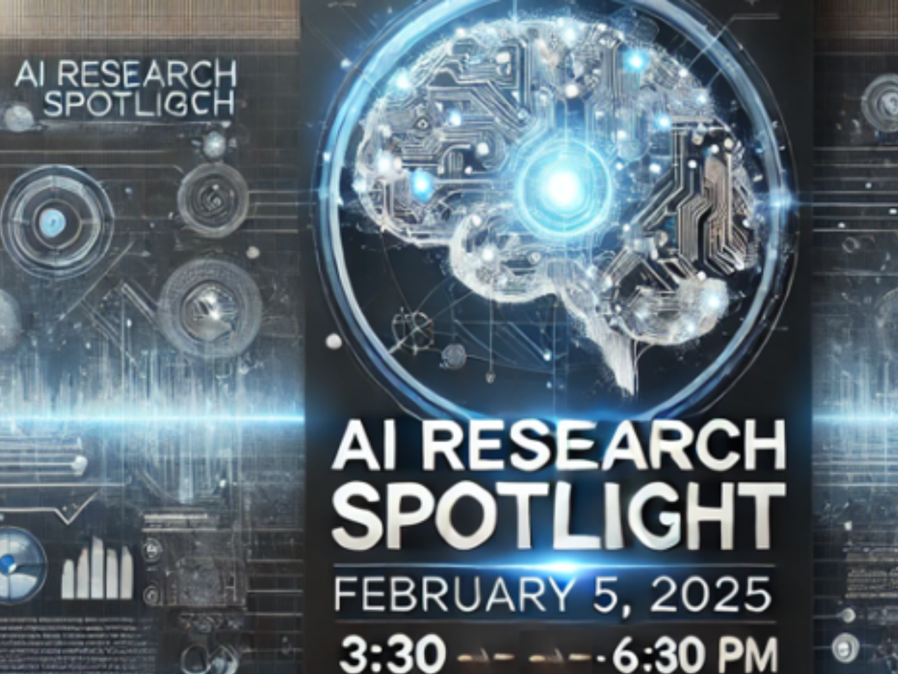 AI research spotlight graphic